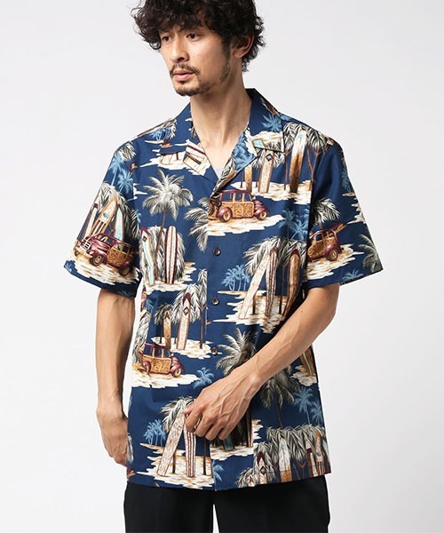 TONE SELECT WEAR(トーンセレクトウェア)の「【ROBERT J.CLANCEY/ロバート・ジェイ・クランシー】COTTON ALOHA SHIRTS (UN)(シャツ/ブラウス・メンズ・その他1/その他2/その他3/その他4/その他5/その他6・SMALL/MEDIUM)」の2枚目の写真