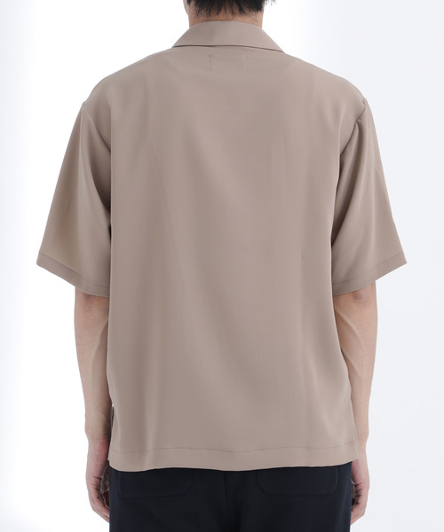 STUDIOUS(ステュディオス)の「【STUDIOUS】ハーフジッププルオーバーシャツ【ZOZO限定アイテム】(シャツ/ブラウス・メンズ・ブラック/ブラウン/グレー/グリーン/グレイッシュベージュ・1/2/3)」の8枚目の写真