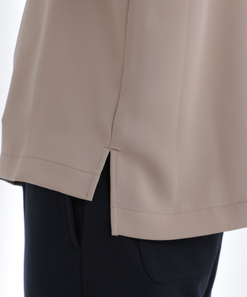 STUDIOUS(ステュディオス)の「【STUDIOUS】ハーフジッププルオーバーシャツ【ZOZO限定アイテム】(シャツ/ブラウス・メンズ・ブラック/ブラウン/グレー/グリーン/グレイッシュベージュ・1/2/3)」の11枚目の写真