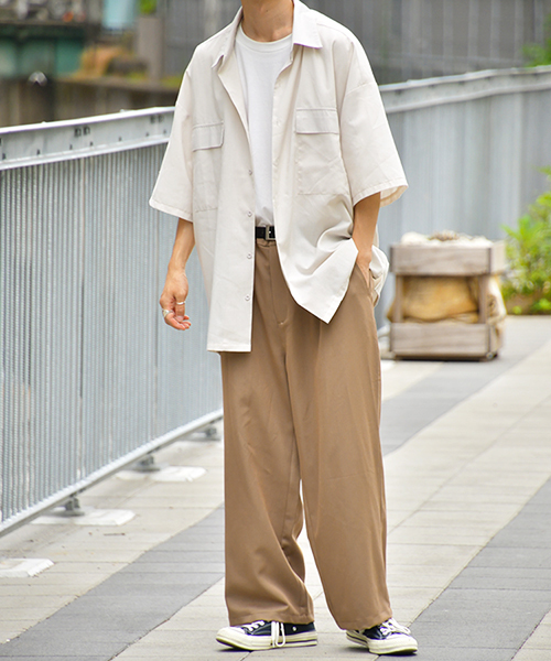 kutir（クティール）の「２タックワイドスラックスパンツ（その他パンツ・メンズ・ダークブラウン/パープル/ベージュ/ブラック・SMALL/MEDIUM/LARGE）」の18枚目の写真