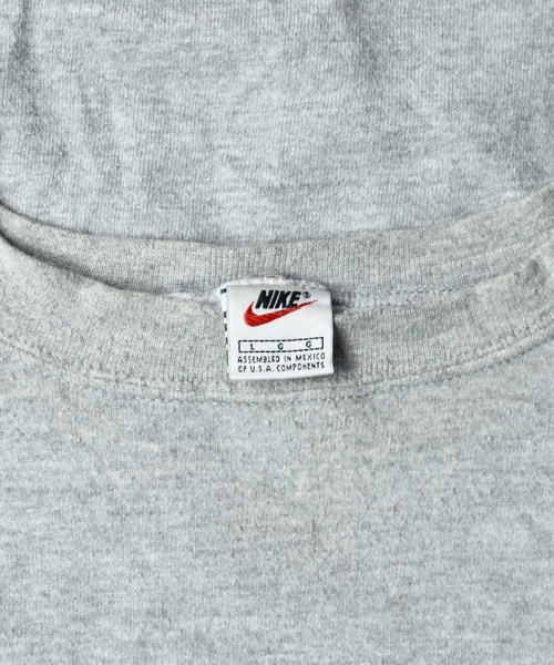 NIKE（ナイキ）の「【ヴィンテージ古着】90's NIKE/ナイキ ロゴ クルーネックスウェット（スウェット・メンズ・グレー・LARGE）」の3枚目の写真