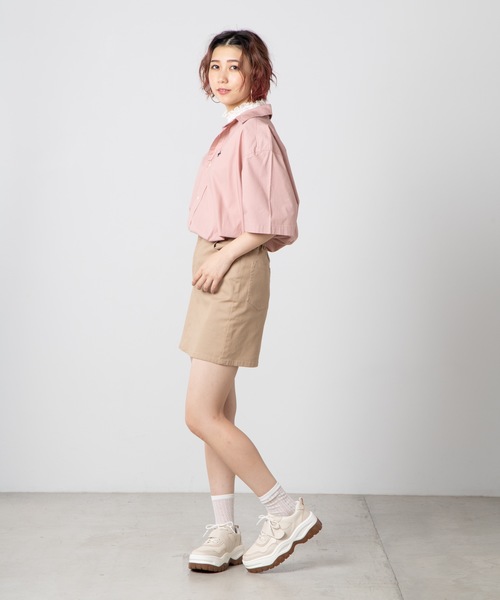 BEVERLY HILLS POLO CLUB(ビバリーヒルズポロクラブ)の「WEGO/BEVERLY HILLS POLO CLUBBIGシャツ(シャツ/ブラウス・レディース・ホワイト/ベージュ/パープル/ネイビー/レッド/カーキ/ピンク・FREE)」の20枚目の写真