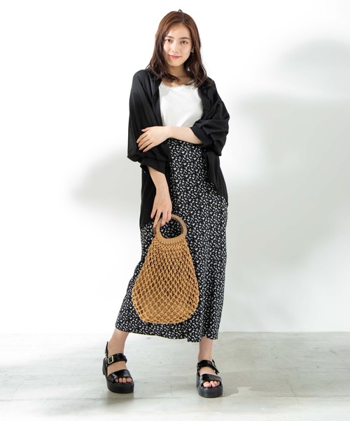 WEGO(ウィゴー)の「WEGO/ボリュームスリーブシャツ(シャツ/ブラウス・レディース・ホワイト/ブラック/ベージュ/ピンク・FREE)」の18枚目の写真