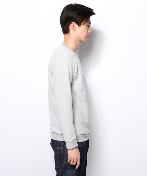 NANO universe（ナノユニバース）の「ジャパンメイド1947裏毛クルー（スウェット・メンズ・グレー/ライトグレー・X-LARGE/SMALL/MEDIUM/LARGE）」の9枚目の写真