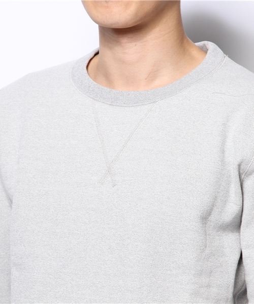 NANO universe（ナノユニバース）の「ジャパンメイド1947裏毛クルー（スウェット・メンズ・グレー/ライトグレー・X-LARGE/SMALL/MEDIUM/LARGE）」の7枚目の写真