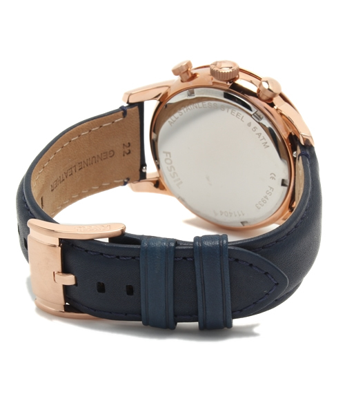 bpr BEAMS(ビーピーアール ビームス )の「FOSSIL / TOWNSMAN 4933(アナログ腕時計・メンズ・ネイビー・ONE SIZE)」の4枚目の写真