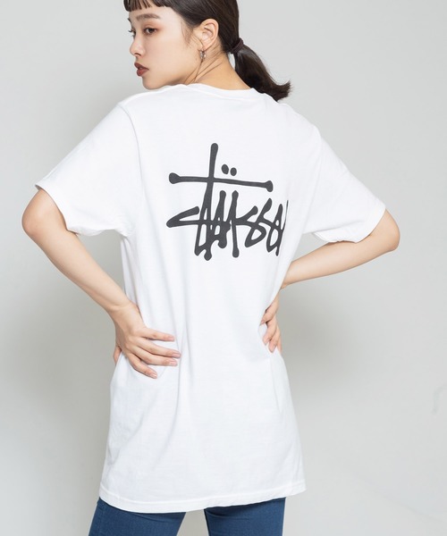 【正規品美品】STUSSY BASIC Tシャツ サイズM ☆ 関税/送料込 ☆ Stussy ☆ Basic Stussy T-Shirt White 2023