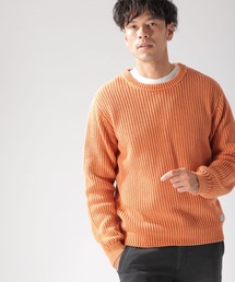 メンズのニット セーター オレンジ 橙色系 ファッション通販 Zozotown