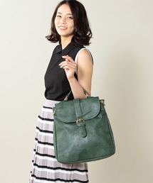ROSE BUD | 90690 LIZARD EMBOSS 3-WAY BAG(ショルダーバッグ)