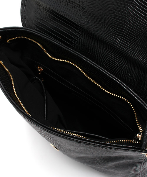 ROSE BUD（ローズバッド）の「(ROSE BUD)3WAYエンボスバッグ（ショルダーバッグ・レディース・ブラック/タン/ダークグリーン/レッド/アイボリー/イエロー・ONE SIZE）」の10枚目の写真