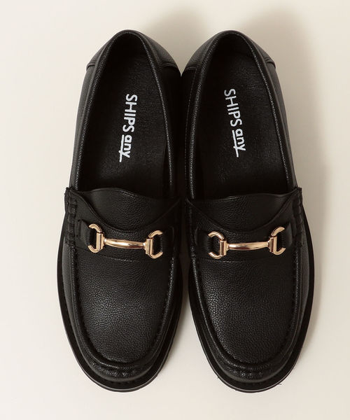 SHIPS any(シップス エニィ)の「SHIPS any : コマンドソール ビットローファー(ローファー・メンズ・ブラック/ダークグレー・43/41/42/40)」の4枚目の写真