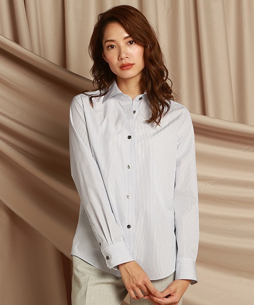 セール Thomas Mason シンプルベーシックシャツ シャツ ブラウス La F ラエフ のファッション通販 Zozotown