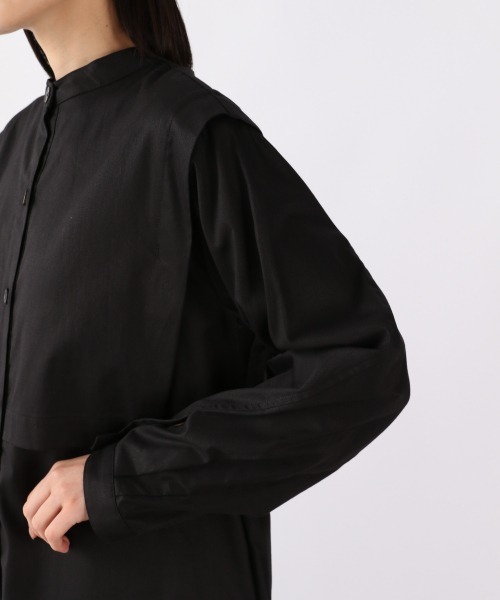 LOWRYS FARM（ローリーズファーム）の「スタンドワンピースコート　892686（ワンピース・レディース・ブラック/バーガンディー/ベージュ・FREE）」の19枚目の写真