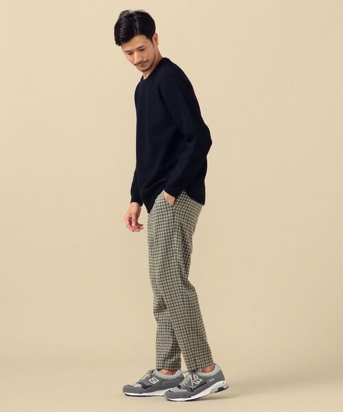 SHIPS(シップス)の「SHIPS: ウール テーパード イージーパンツ(その他パンツ・メンズ・ブラウン/ベージュ/ダークグレー/ダークブルー/チャコールグレー・SMALL/MEDIUM/LARGE/X-LARGE)」の18枚目の写真
