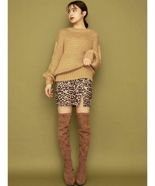 RESEXXY（リゼクシー）の「ニーハイブーツ（ブーツ・レディース・ブラック/モカ・SMALL/MEDIUM/LARGE）」の7枚目の写真