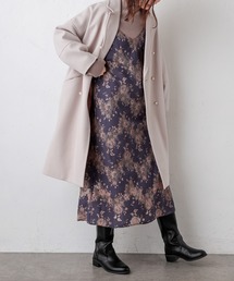 natural couture | 配色レースキャミワンピース(ワンピース)