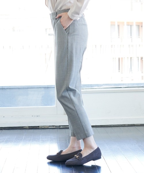 ROPE' PICNIC(ロペピクニック)の「【らくぽか】裏起毛 スリムテーパードパンツ(その他パンツ・レディース・ブラック/ベージュ/ホワイト系その他/ブラック系その他/ベージュ系その他/ブラック系その他2・40/38/36)」の7枚目の写真