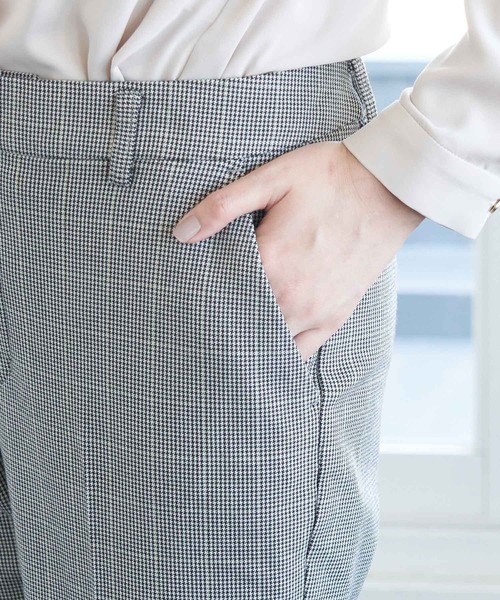 ROPE' PICNIC(ロペピクニック)の「【らくぽか】裏起毛 スリムテーパードパンツ(その他パンツ・レディース・ブラック/ベージュ/ホワイト系その他/ブラック系その他/ベージュ系その他/ブラック系その他2・40/38/36)」の11枚目の写真