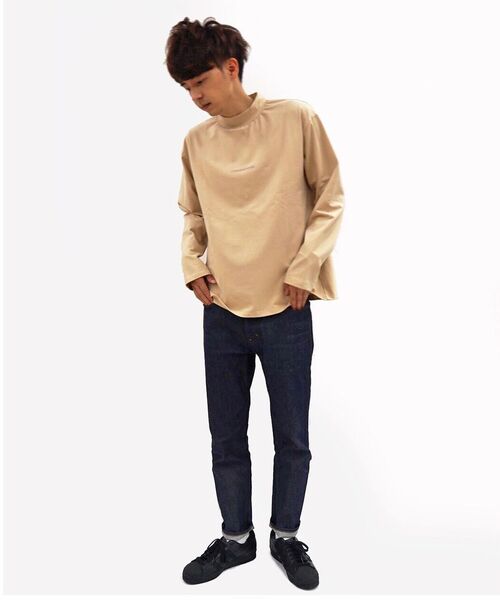 セール Comandante コマンダンテ ローマ字ロゴモックネックロンt ロングスリーブtシャツ Cmnb2d Tシャツ カットソー B 2nd ビーセカンド のファッション通販 Zozotown