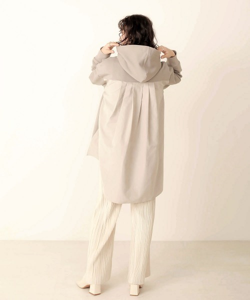 Bab（バブ）の「バックシャン裏起毛スウェットチュニック（チュニック・レディース・ブラウン/グレー/モカ・FREE）」の9枚目の写真