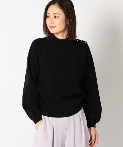 セール ネックパール付きニット ニット セーター Mew S Refined Clothes ミューズリファインドクローズ のファッション通販 Zozotown