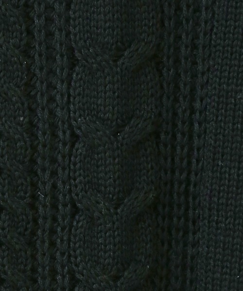 libelle more（リベル モア）の「ケーブル柄ニットベスト+リブパンツ/セットアップ（ニット/セーター・レディース・グリーン/ブラック/ライトベージュ・L/M）」の21枚目の写真