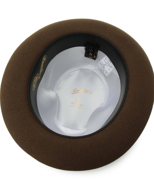 BEAMS F(ビームスエフ)の「Borsalino / ソリッドハットMARENGO(ハット・メンズ・ライトブラウン/ダークグリーン/ネイビー・58cm/60cm)」の9枚目の写真