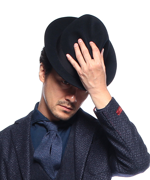 BEAMS F(ビームスエフ)の「Borsalino / ソリッドハットMARENGO(ハット・メンズ・ライトブラウン/ダークグリーン/ネイビー・58cm/60cm)」の19枚目の写真