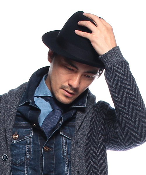 BEAMS F(ビームスエフ)の「Borsalino / ソリッドハットMARENGO(ハット・メンズ・ライトブラウン/ダークグリーン/ネイビー・58cm/60cm)」の20枚目の写真