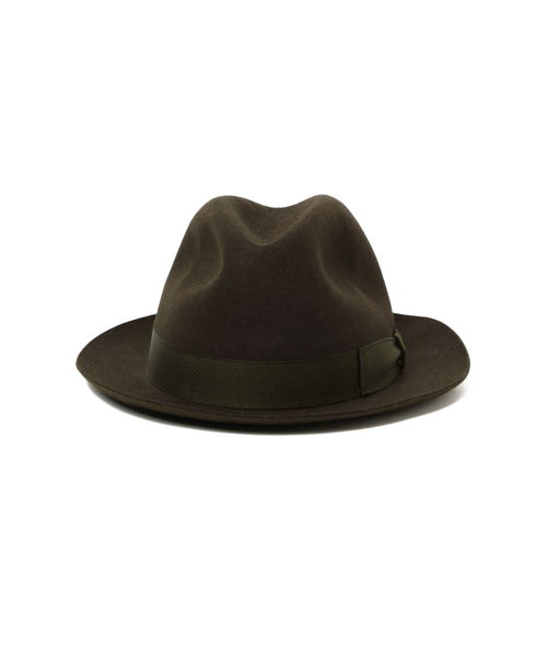 BEAMS F(ビームスエフ)の「Borsalino / ソリッドハットMARENGO(ハット・メンズ・ライトブラウン/ダークグリーン/ネイビー・58cm/60cm)」の11枚目の写真