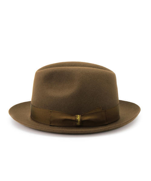 BEAMS F(ビームスエフ)の「Borsalino / ソリッドハットMARENGO(ハット・メンズ・ライトブラウン/ダークグリーン/ネイビー・58cm/60cm)」の12枚目の写真