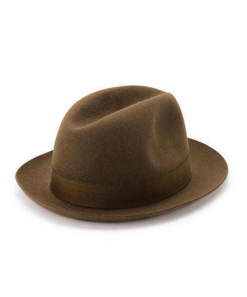 BEAMS F(ビームスエフ)の「Borsalino / ソリッドハットMARENGO(ハット・メンズ・ライトブラウン/ダークグリーン/ネイビー・58cm/60cm)」の13枚目の写真