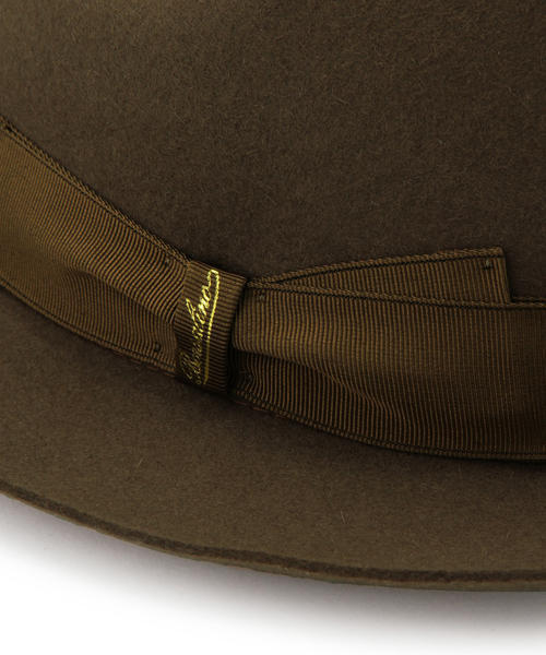 BEAMS F(ビームスエフ)の「Borsalino / ソリッドハットMARENGO(ハット・メンズ・ライトブラウン/ダークグリーン/ネイビー・58cm/60cm)」の14枚目の写真