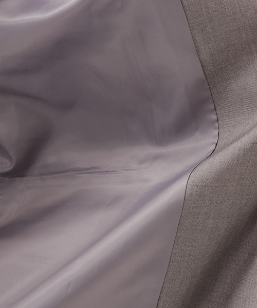 ROCKET x LUNCH（ロケットアンドランチ）の「ROCKET×LUNCH／ロングジャケットコート　2932530（チェスターコート・レディース・ライトグレー/ブラック・SMALL）」の9枚目の写真