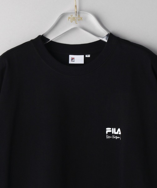 KEN KAGAMI(ケン カガミ)の「【FILA/フィラ×Ken Kagami/ケンカガミコラボ】FILAロゴ USAバックプリントTシャツ(Tシャツ/カットソー・メンズ・ホワイト/ブラック・SMALL/MEDIUM/LARGE/X-LARGE)」の9枚目の写真