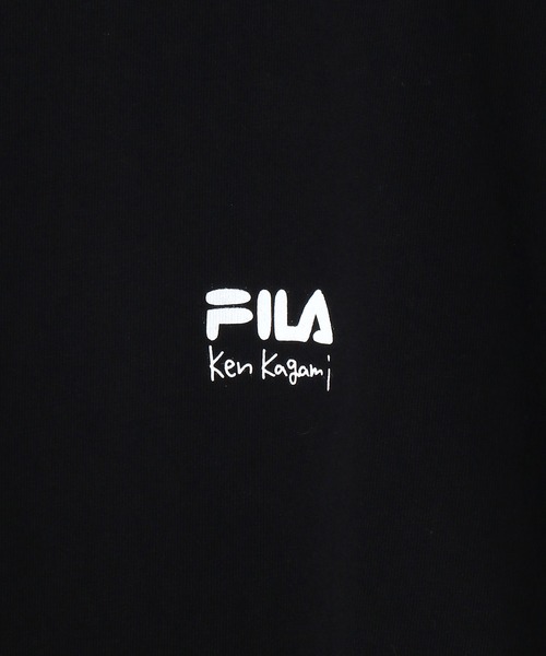 KEN KAGAMI(ケン カガミ)の「【FILA/フィラ×Ken Kagami/ケンカガミコラボ】FILAロゴ USAバックプリントTシャツ(Tシャツ/カットソー・メンズ・ホワイト/ブラック・SMALL/MEDIUM/LARGE/X-LARGE)」の8枚目の写真