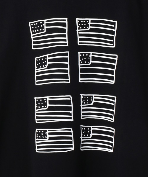 KEN KAGAMI(ケン カガミ)の「【FILA/フィラ×Ken Kagami/ケンカガミコラボ】FILAロゴ USAバックプリントTシャツ(Tシャツ/カットソー・メンズ・ホワイト/ブラック・SMALL/MEDIUM/LARGE/X-LARGE)」の10枚目の写真