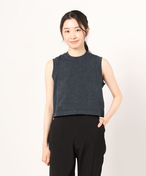 NIKE（ナイキ）の「NIKE WOMENS NSW WASH TNK TOP / ナイキ ウィメンズ  タンク トップ【SP】（タンクトップ・レディース・ブラック/ピンク・S/M/L）」の5枚目の写真
