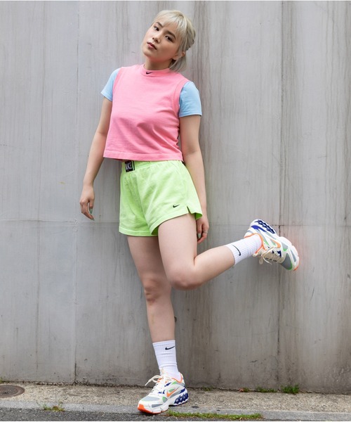 NIKE（ナイキ）の「NIKE WOMENS NSW WASH TNK TOP / ナイキ ウィメンズ  タンク トップ【SP】（タンクトップ・レディース・ブラック/ピンク・S/M/L）」の3枚目の写真