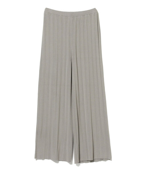 BEAMS LIGHTS(ビームスライツ)の「BEAMS LIGHTS / ニット プリーツ パンツ(その他パンツ・レディース・グレー/イエロー系その他5・ONE SIZE)」の10枚目の写真