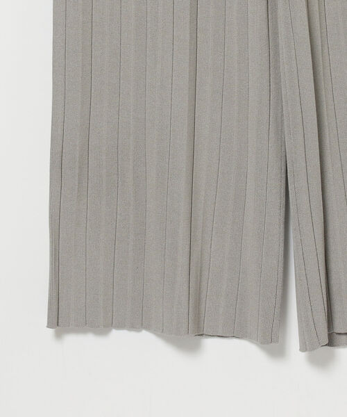 BEAMS LIGHTS(ビームスライツ)の「BEAMS LIGHTS / ニット プリーツ パンツ(その他パンツ・レディース・グレー/イエロー系その他5・ONE SIZE)」の11枚目の写真