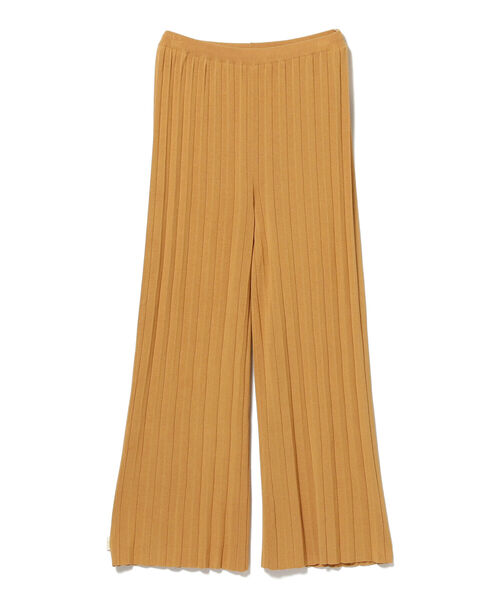 BEAMS LIGHTS(ビームスライツ)の「BEAMS LIGHTS / ニット プリーツ パンツ(その他パンツ・レディース・グレー/イエロー系その他5・ONE SIZE)」の14枚目の写真