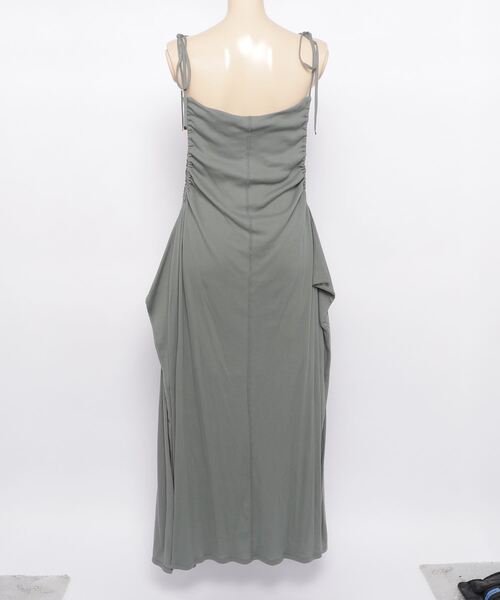 RITO（リト）の「RITO コットンジャージーロングドレス（ワンピース・レディース・グレー・36/38）」の9枚目の写真