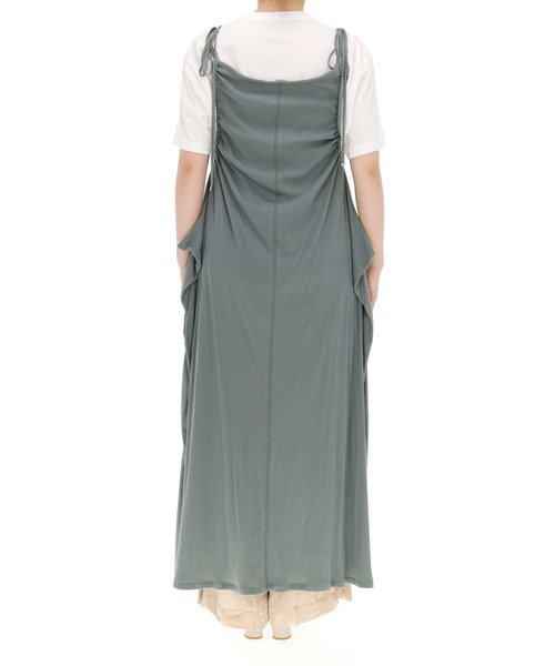 RITO（リト）の「RITO コットンジャージーロングドレス（ワンピース・レディース・グレー・36/38）」の3枚目の写真
