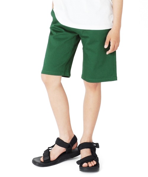 GLAZOS(グラソス)の「ストレッチツイル・スケーターハーフパンツ(その他パンツ・キッズ・イエロー/グリーン/アイボリー/ベージュ/カーキ/パープル/ブラック・140cm/170cm/160cm/130cm/150cm)」の6枚目の写真