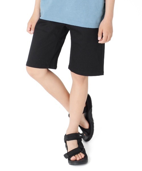 GLAZOS(グラソス)の「ストレッチツイル・スケーターハーフパンツ(その他パンツ・キッズ・イエロー/グリーン/アイボリー/ベージュ/カーキ/パープル/ブラック・140cm/170cm/160cm/130cm/150cm)」の3枚目の写真