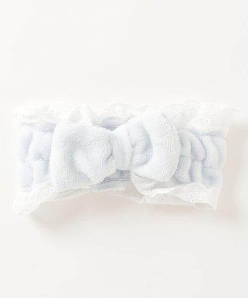 WEGO（ウィゴー）の「WEGO/レースリボンヘアバン（ヘアバンド・レディース・ホワイト/パープル/サックスブルー/オレンジ・FREE）」の6枚目の写真