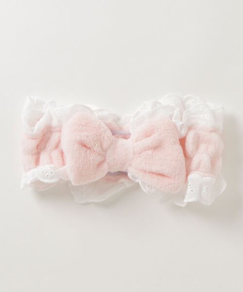 WEGO（ウィゴー）の「WEGO/レースリボンヘアバン（ヘアバンド・レディース・ホワイト/パープル/サックスブルー/オレンジ・FREE）」の8枚目の写真