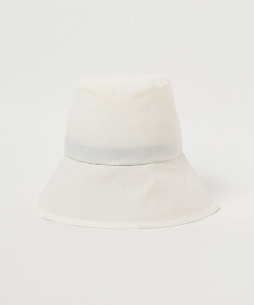 Ray BEAMS（レイビームス）の「La Maison de Lyllis / PAPER ハット（ハット・レディース・ホワイト/ブラック・ONE SIZE）」の3枚目の写真