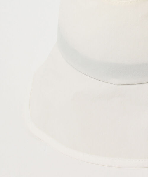 Ray BEAMS（レイビームス）の「La Maison de Lyllis / PAPER ハット（ハット・レディース・ホワイト/ブラック・ONE SIZE）」の5枚目の写真